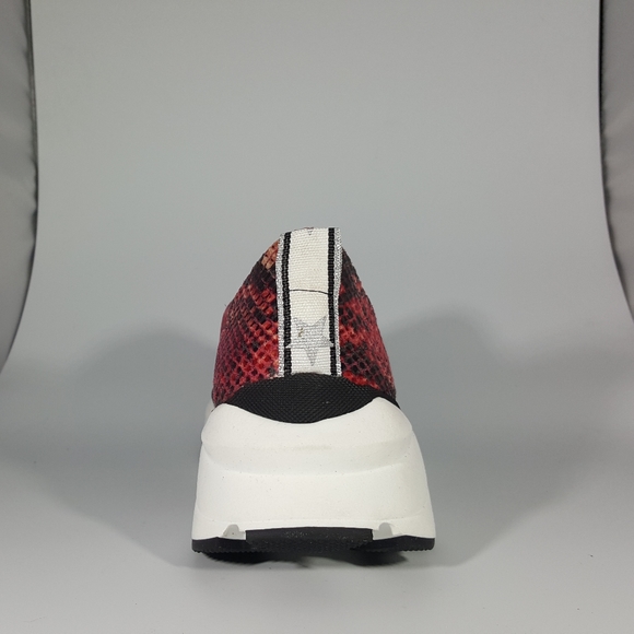 NR Rapisardi Faux Snake Elastic Slip On Sneaker - Picture 5 of 5